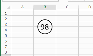 51以上の丸数字の作成